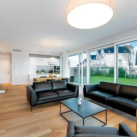 Ocean Lodge: Meerblick, Garten, Terrasse, Balkon, Kaminofen Apartment Kappeln
