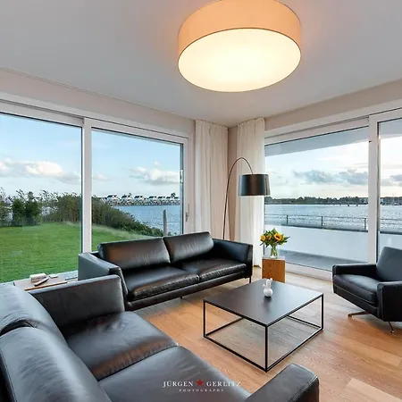 Ocean Lodge: Meerblick, Garten, Terrasse, Balkon, Kaminofen Kappeln