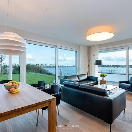 Ocean Lodge: Meerblick, Garten, Terrasse, Balkon, Kaminofen Kappeln